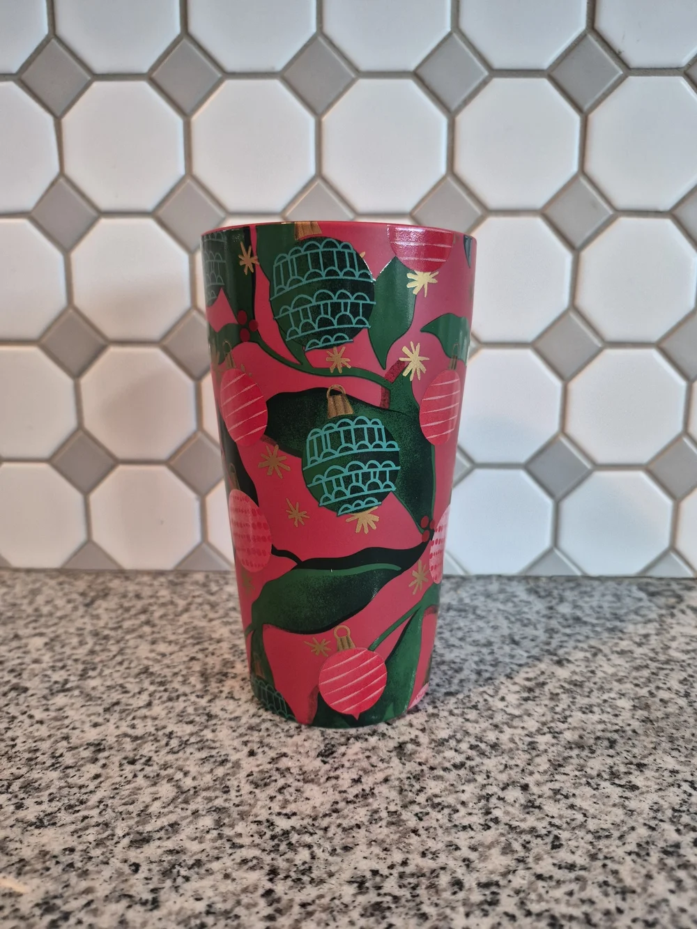 Collectible Starbucks 2019 Limited Edition Holiday Ceramic Travel Tumblr 12oz